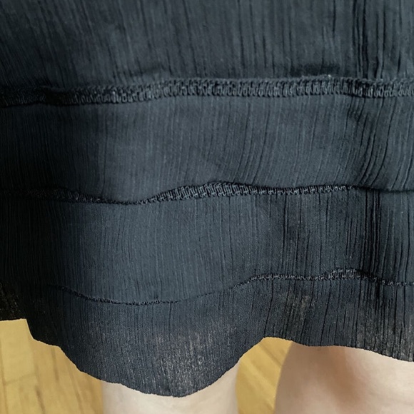 ECi NY Women’s Tunic Dress size 8 w/ Rosettes Black Sleeveless OFFERS WELCOMED f - Picture 7 of 11